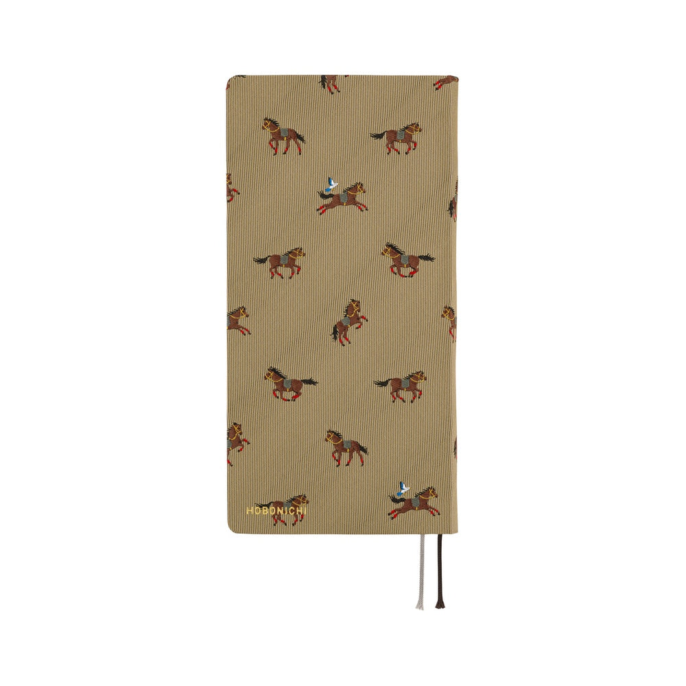 Hobonichi Weeks MEGA Bow & Tie: Galloping Horses 2026