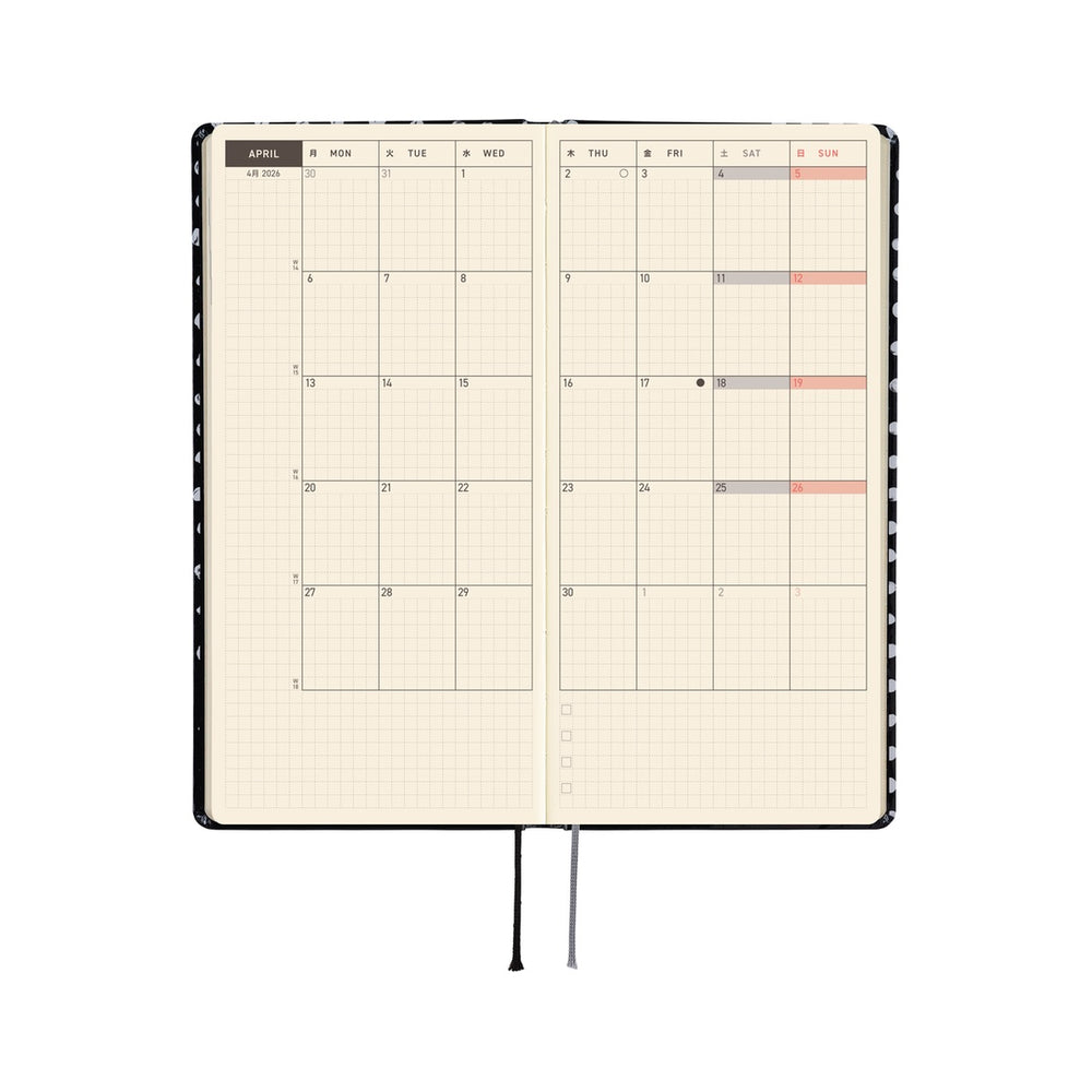 Hobonichi Weeks Makoto Matsubayashi: Dot 2026