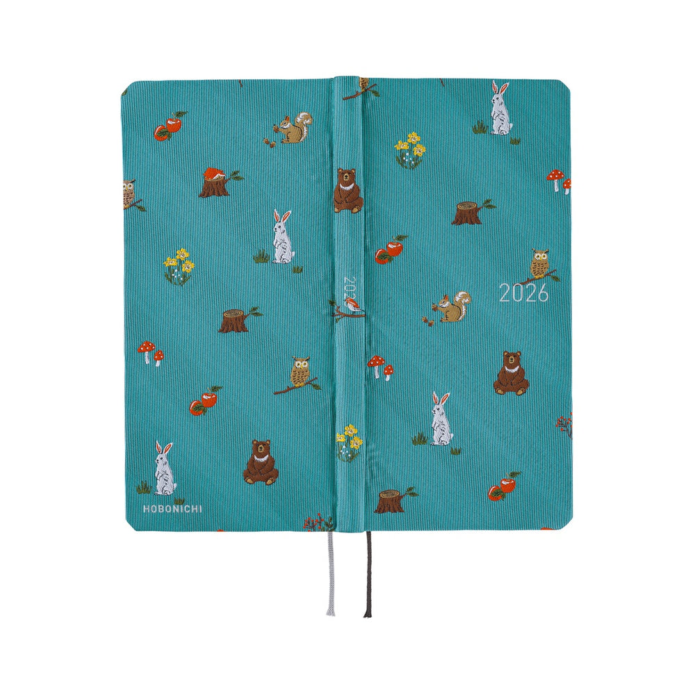 Hobonichi Weeks Bow & Tie: In the Forest 2026