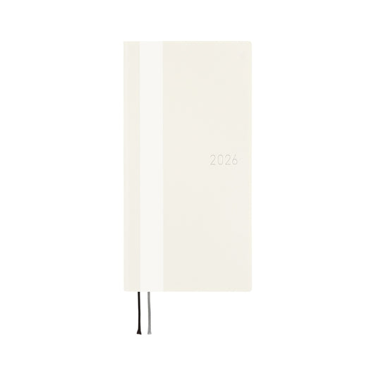 Hobonichi Weeks White Line: Ivory 2026
