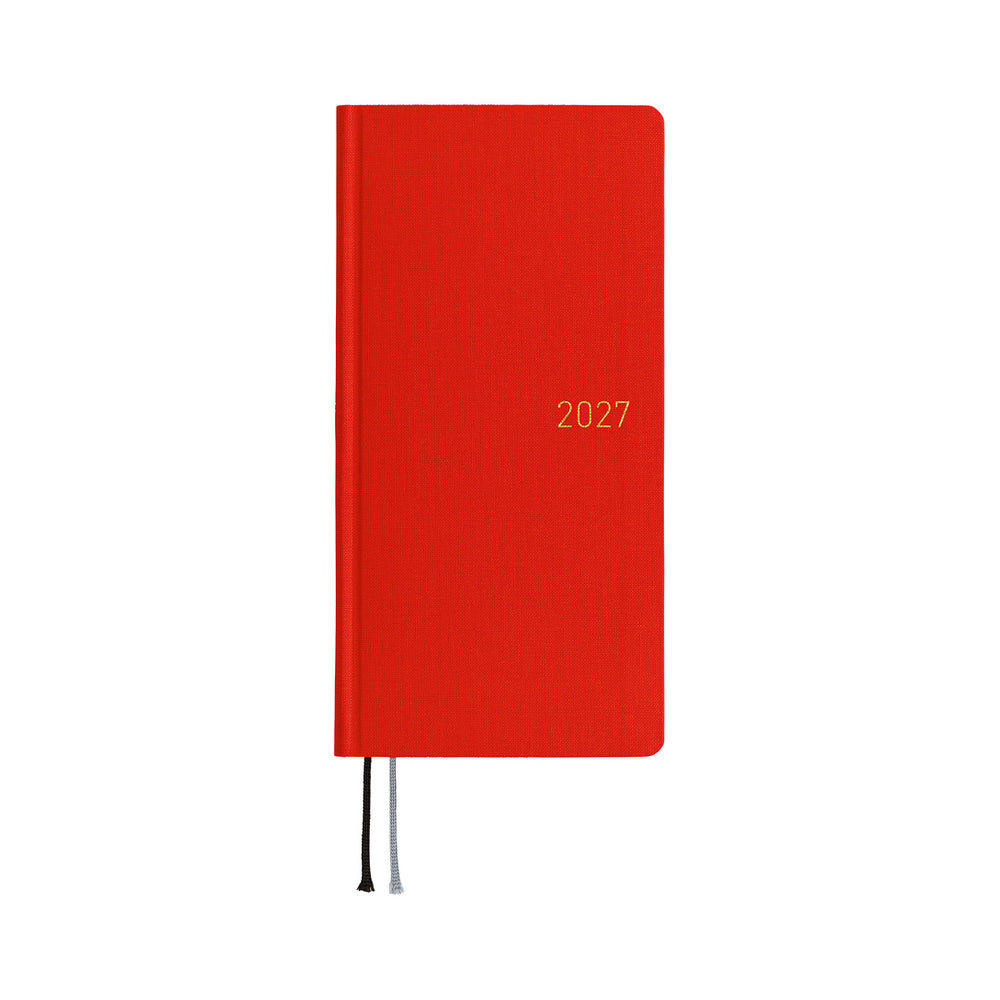 Hobonichi Weeks MEGA Colors: Poppy Red 2027