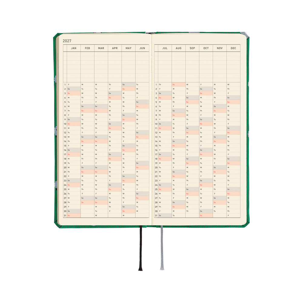Hobonichi Weeks MEGA Bow & Tie: Sheep Sheep Sheep 2027