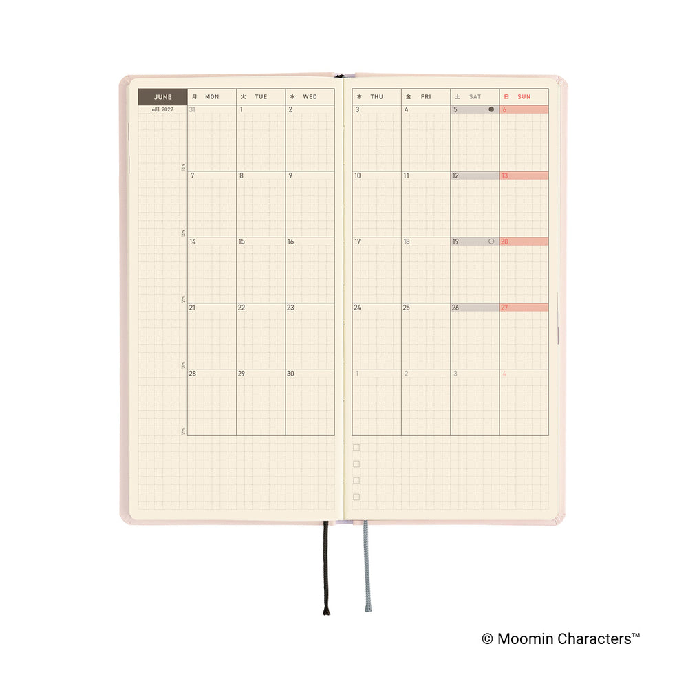 Hobonichi Weeks Moomin: At the Table 2027