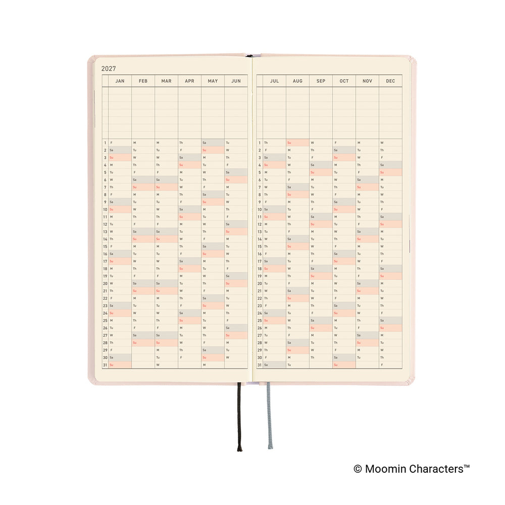 Hobonichi Weeks Moomin: At the Table 2027