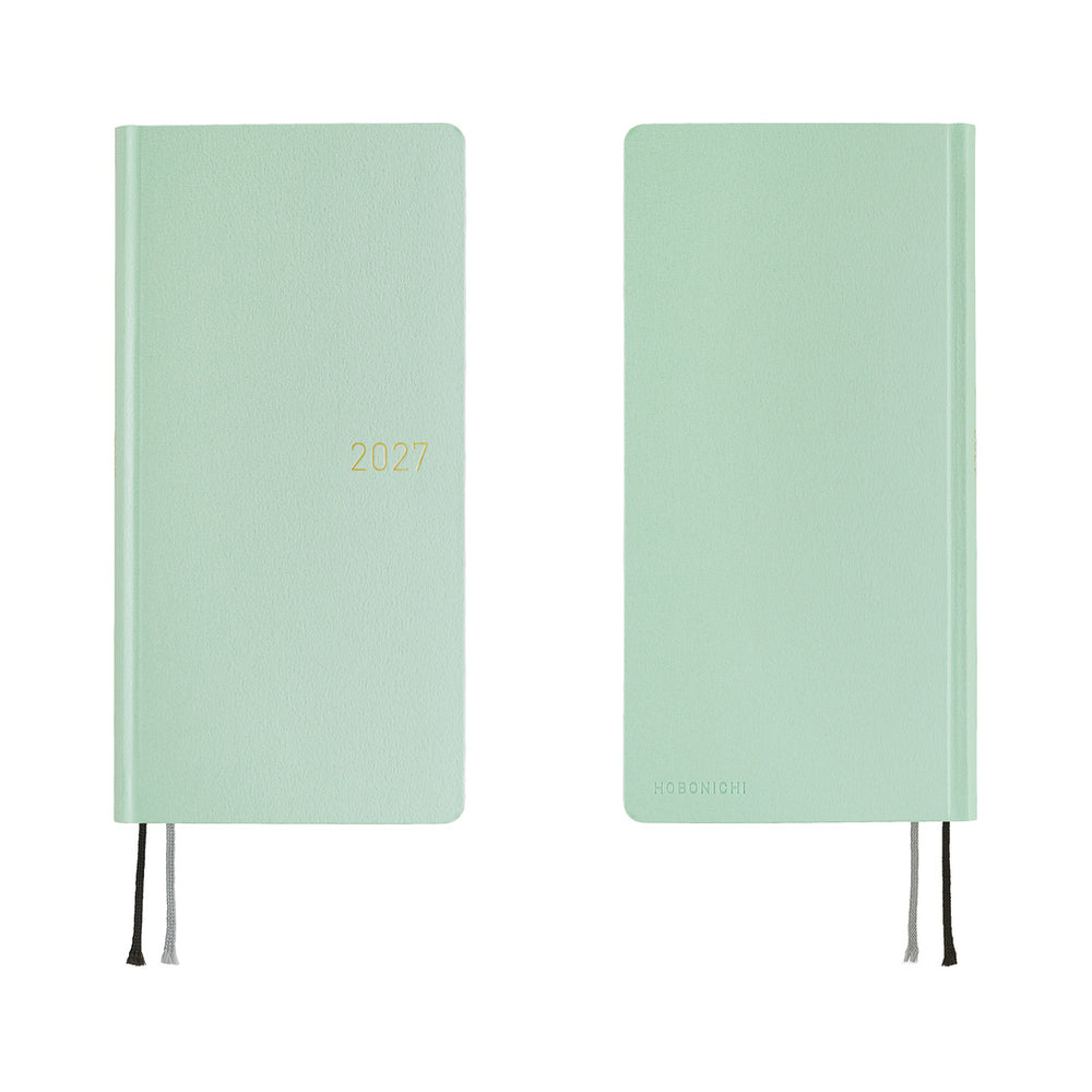 Hobonichi Weeks Paper Series: Frosty Jade 2027