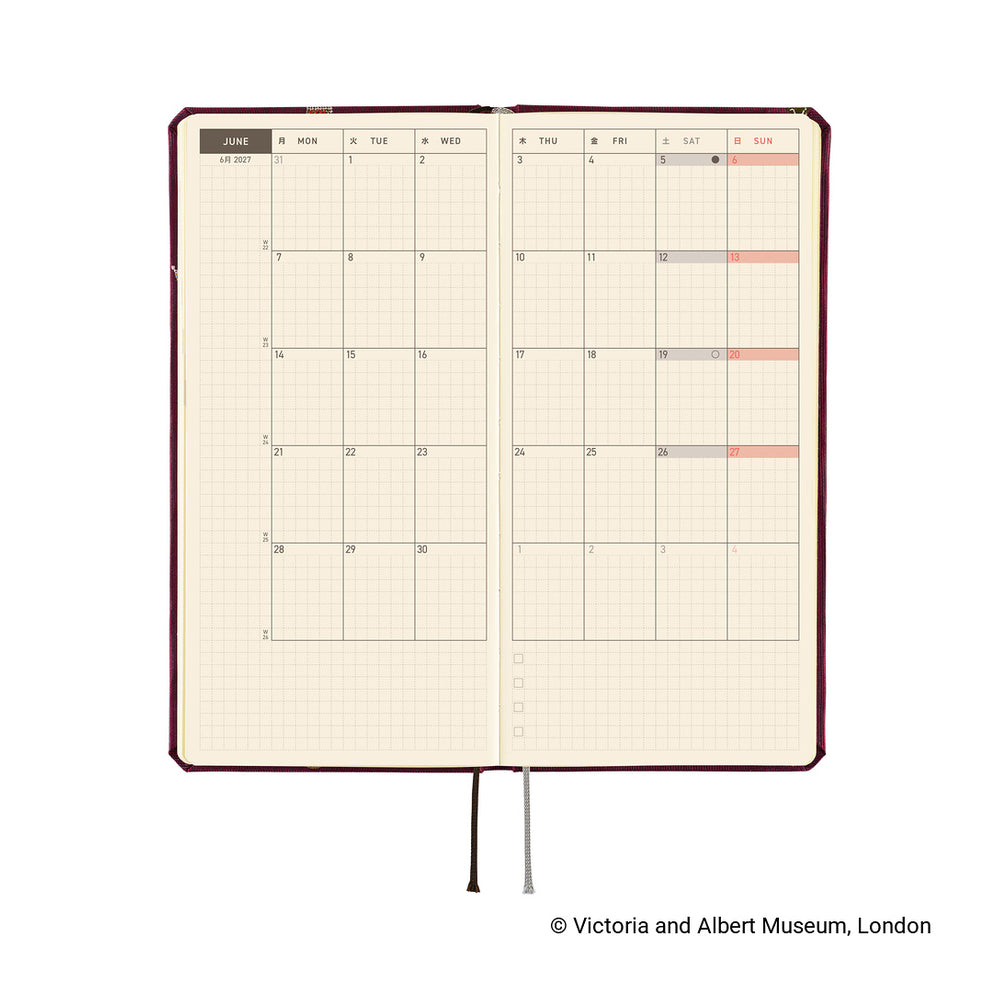 Hobonichi Weeks V&A Series: Welcome to the V&A 2027