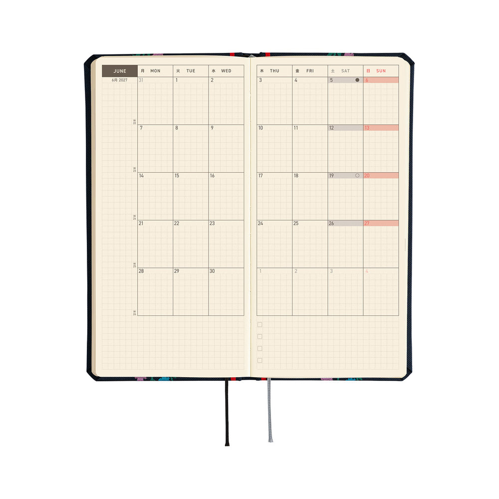 Hobonichi Weeks Yoshie Watanabe: Petit Bloom 2027