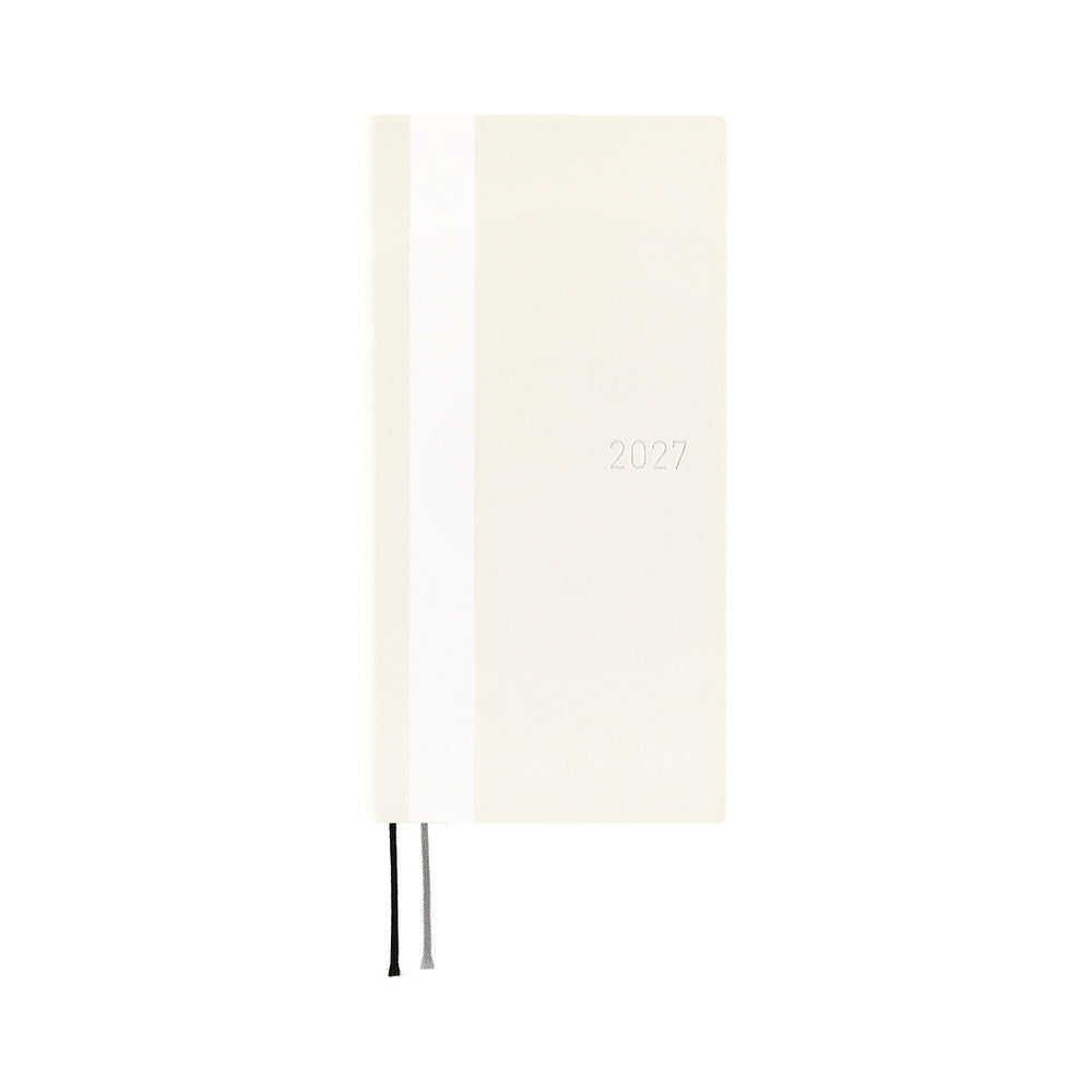 Hobonichi Weeks White Line: Ivory 2027