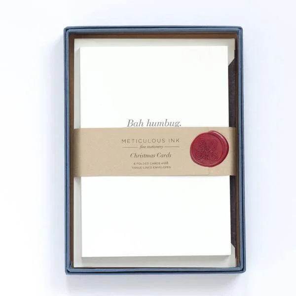 Meticulous Ink Bah Humbug Box of 6 Cards - Laywine's