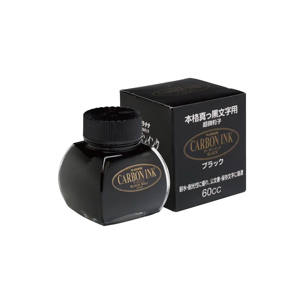 Platinum Bottled Ink Carbon Black - Laywine's