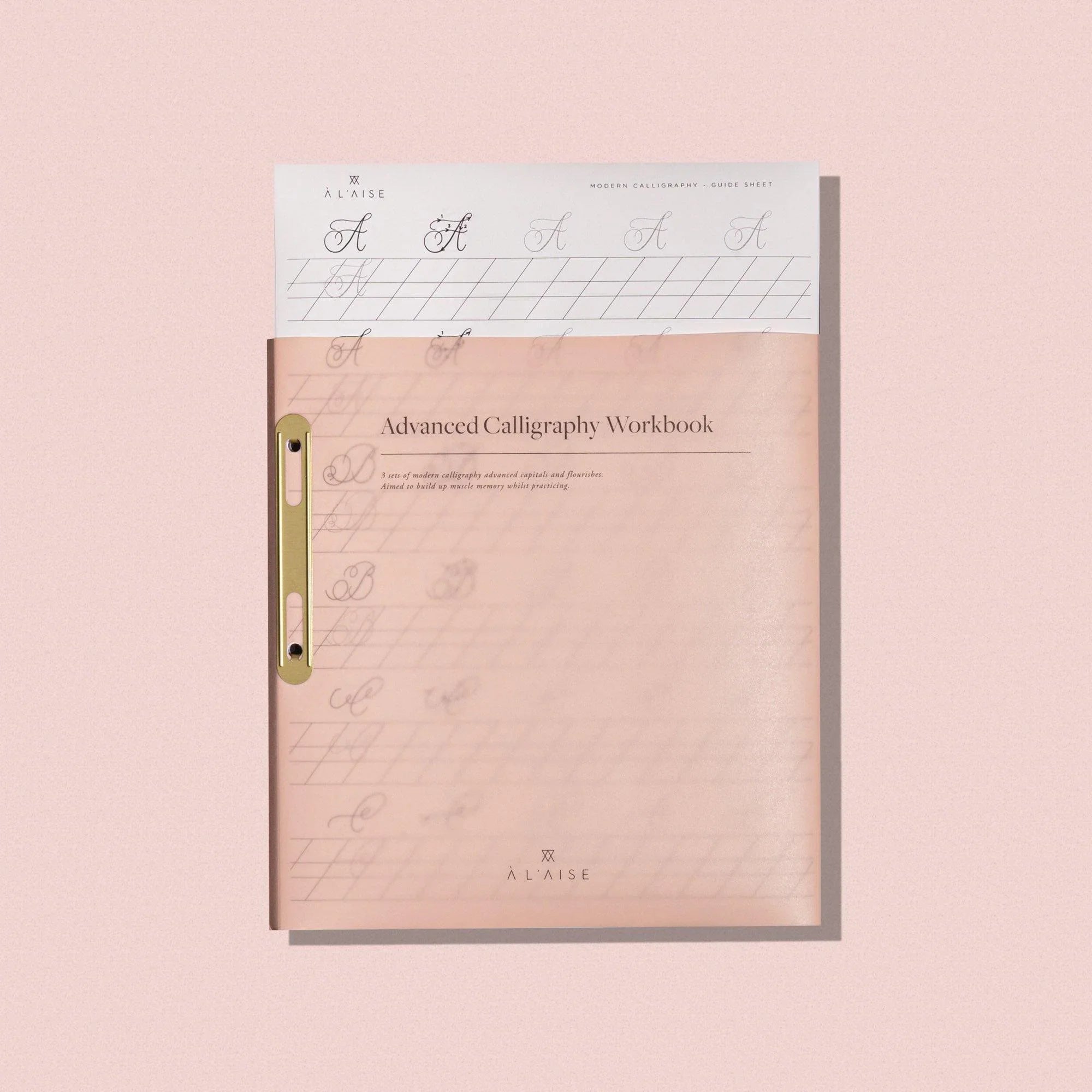 A L’AISE Advanced Calligraphy Workbook - Laywine's