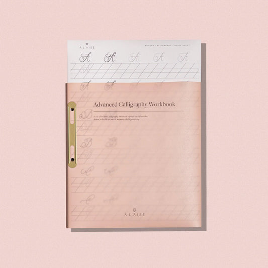 A L’AISE Advanced Calligraphy Workbook - Laywine's