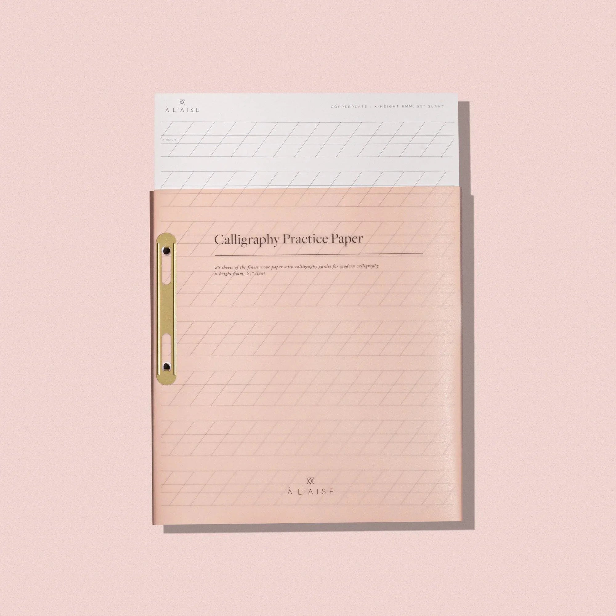 A L’AISE Calligraphy Practice Paper - Laywine's