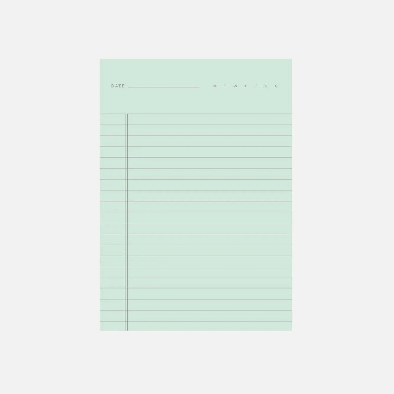 Before Breakfast 2-in-1 Notepad Blue + Green - Laywine's