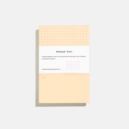 Before Breakfast Mini Notepad Dots - Laywine's