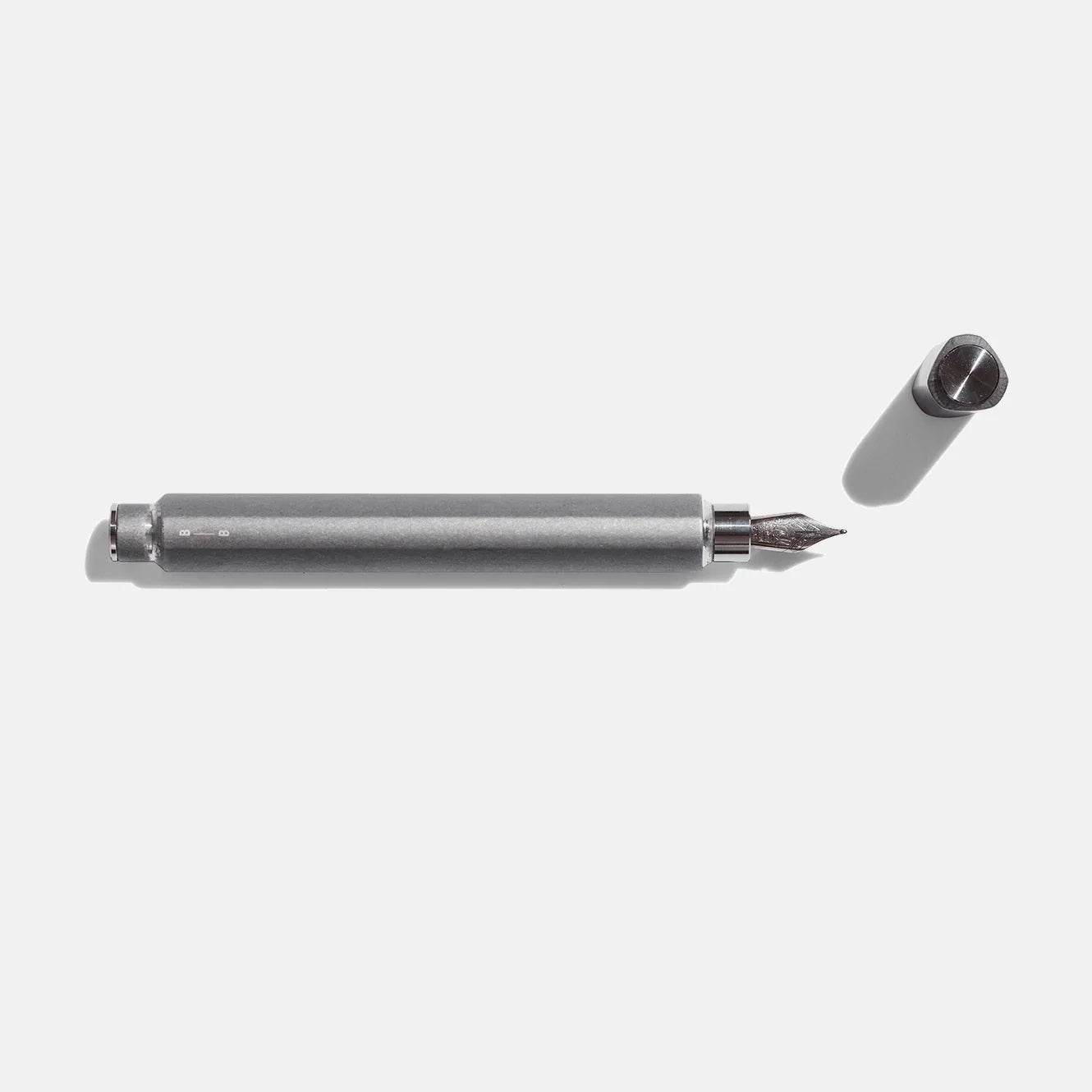 Before Breakfast Onigiri Fountain Pen Gunmetal Grey Raw - Laywine's