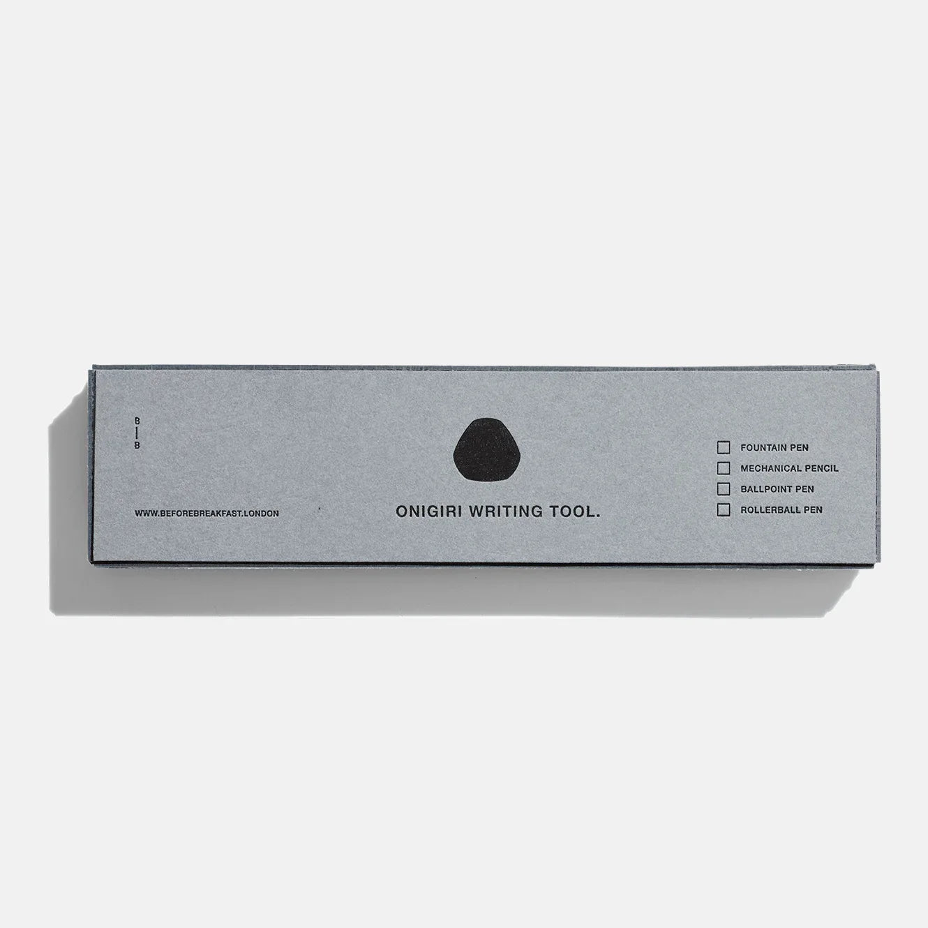 Before Breakfast Onigiri Rollerball Pen Gunmetal Grey Raw - Laywine's