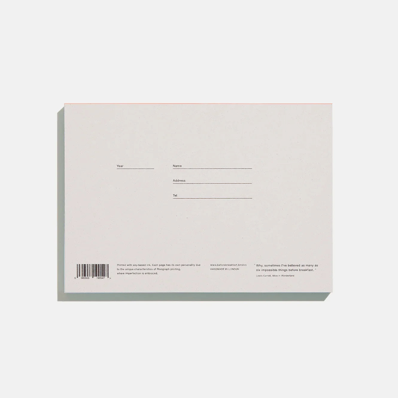 Before Breakfast Weekly Notepad Pale Blue - Laywine's