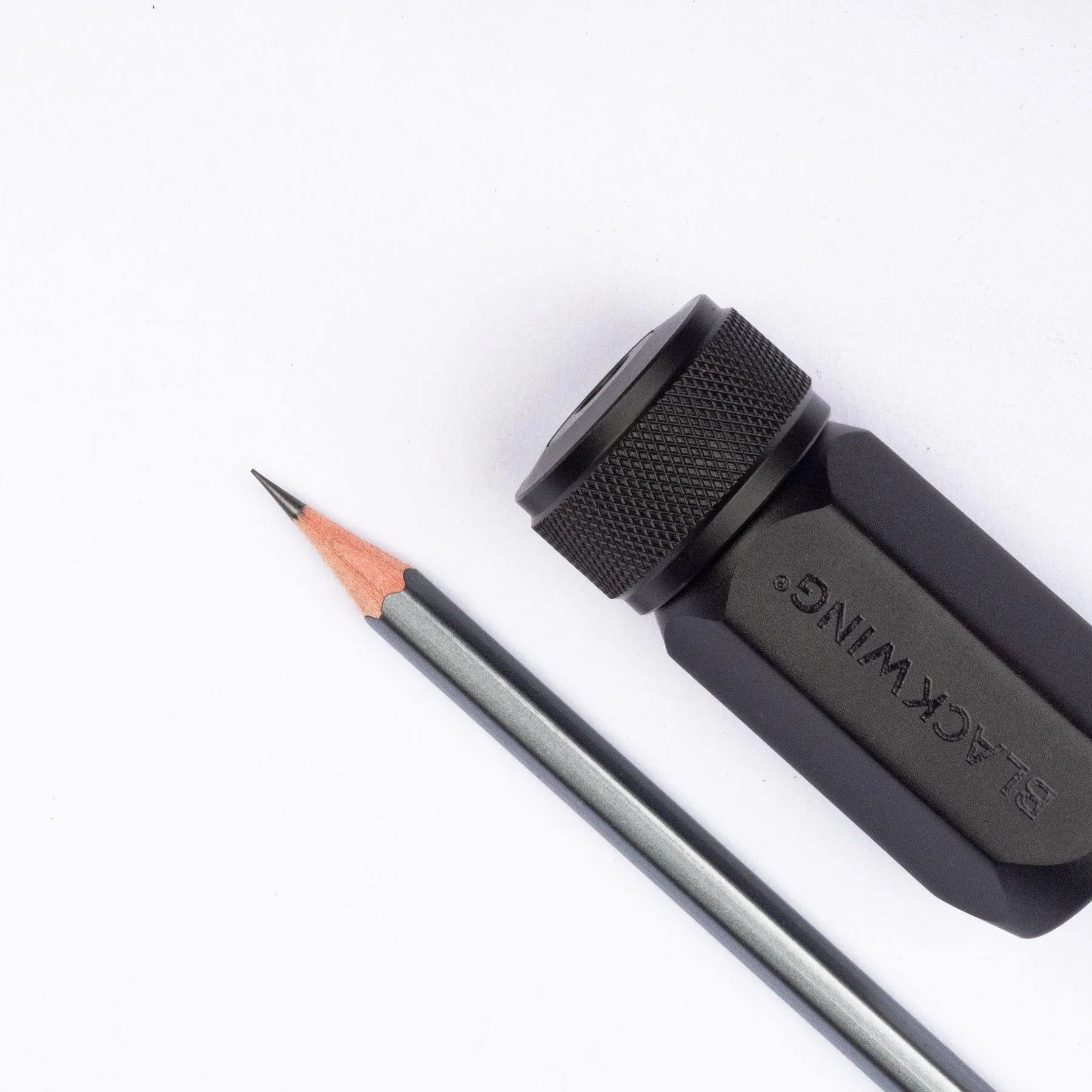Blackwing ONE-STEP Long Point Sharpener Black - Laywine's