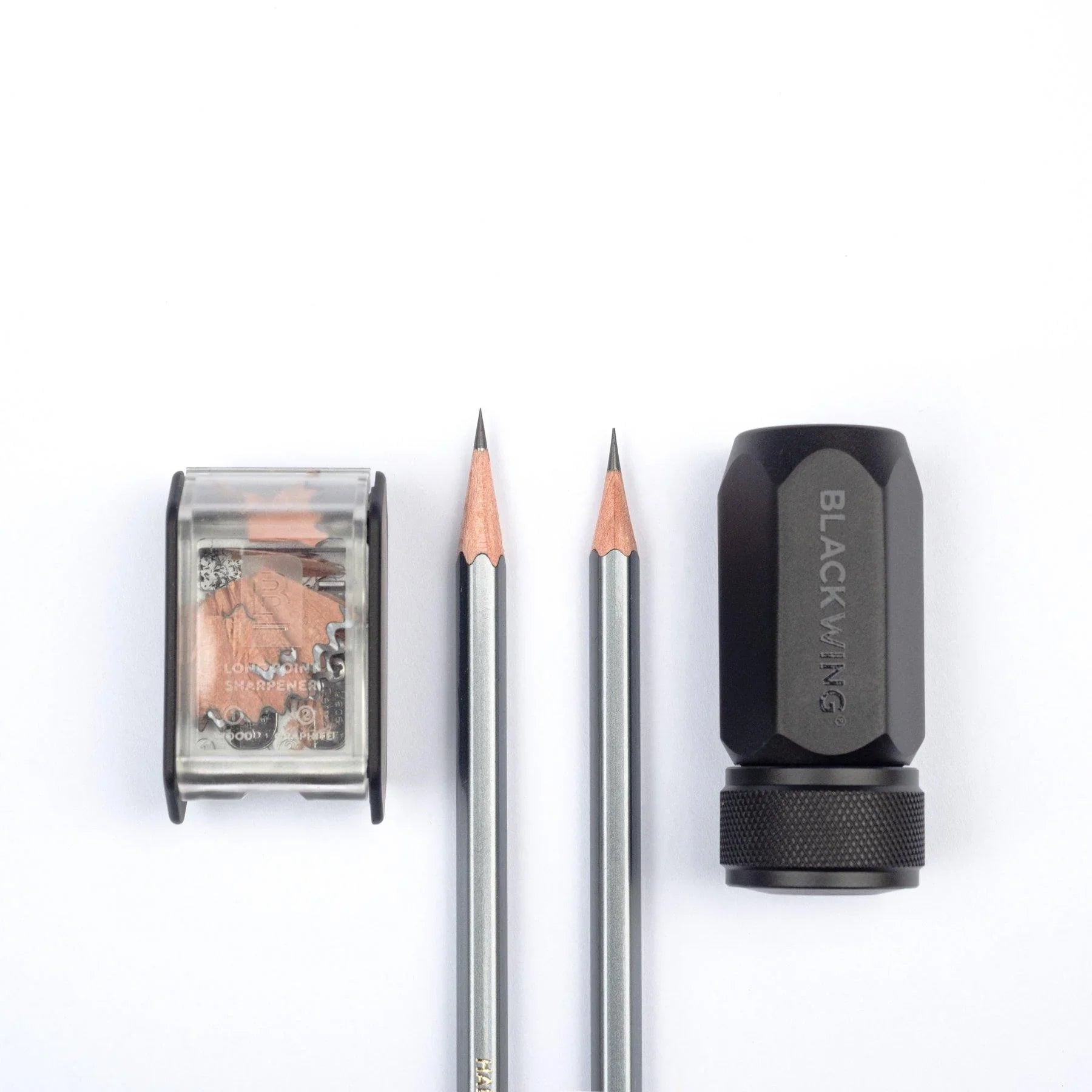 Blackwing ONE-STEP Long Point Sharpener Black - Laywine's