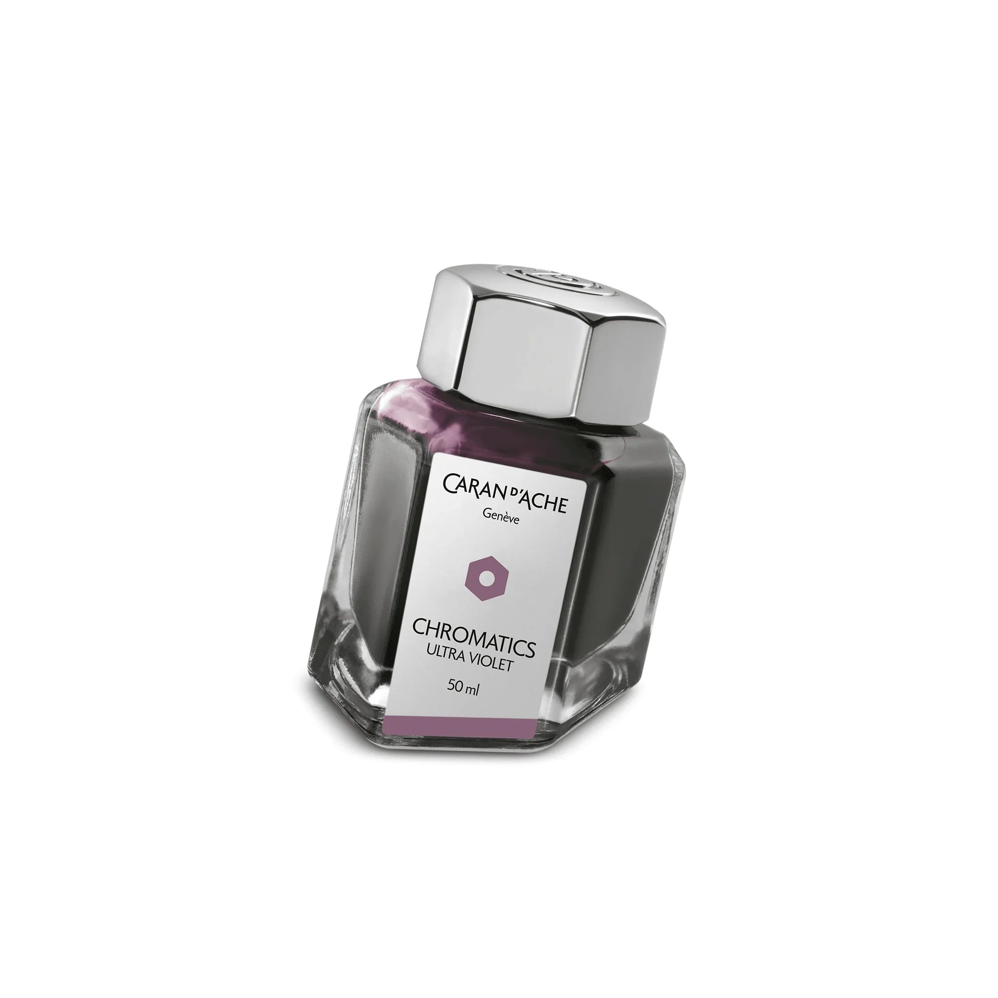 Caran D'Ache Chromatics Ink Bottle Ultra Violet 50ml - Laywine's