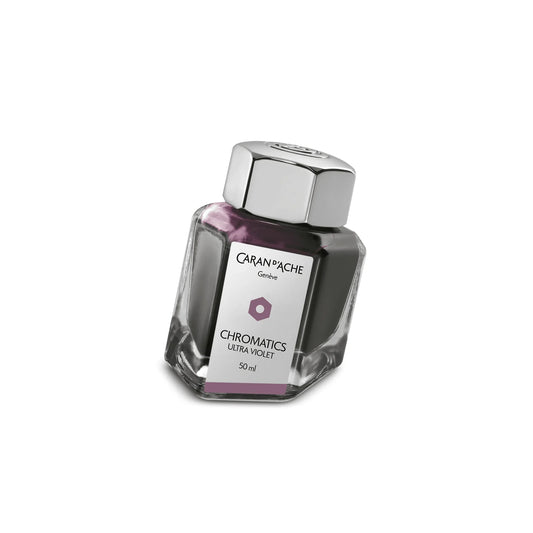 Caran D'Ache Chromatics Ink Bottle Ultra Violet 50ml - Laywine's