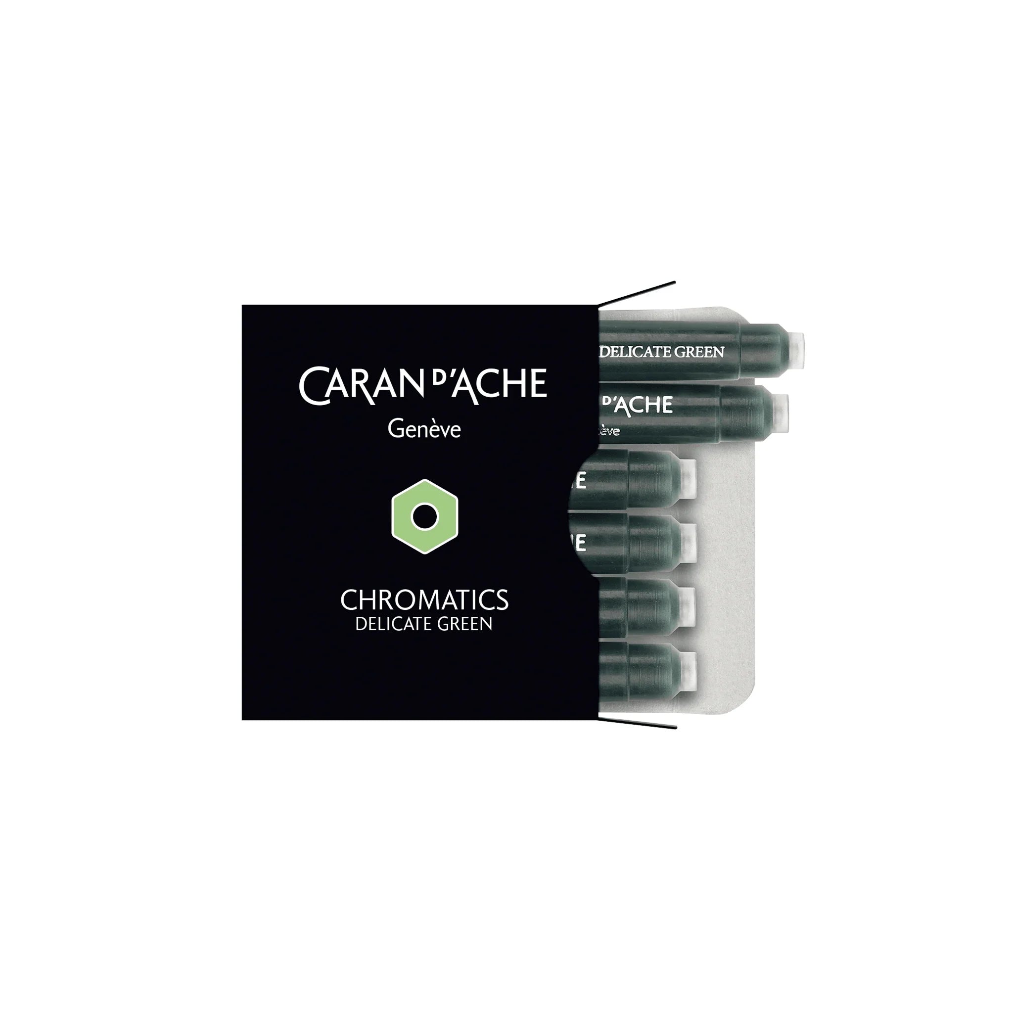 Caran d'Ache Chromatics Ink Cartridge Delicate Green - Laywine's
