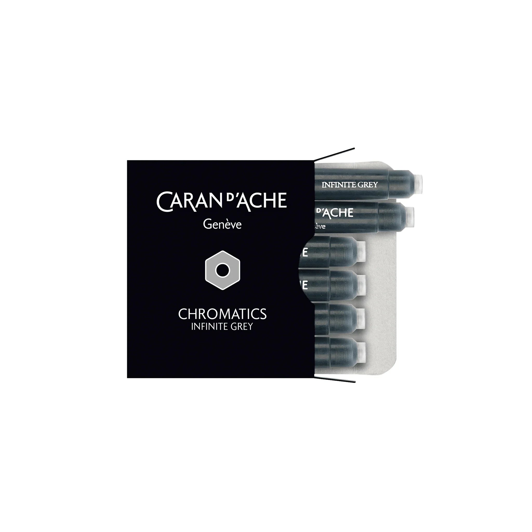 Caran d'Ache Chromatics Ink Cartridge Infinite Grey - Laywine's