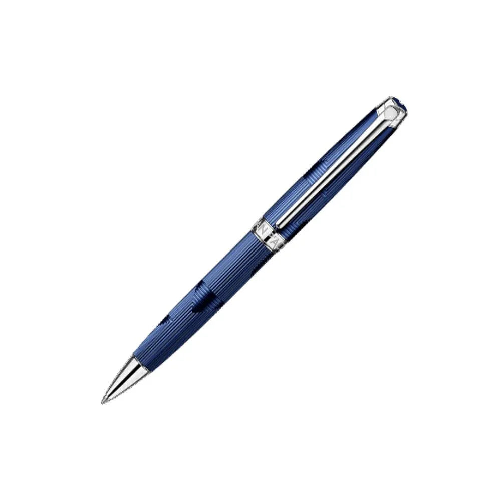 Caran d’Ache Leman Bleu Marin Ballpoint Pen - Laywine's
