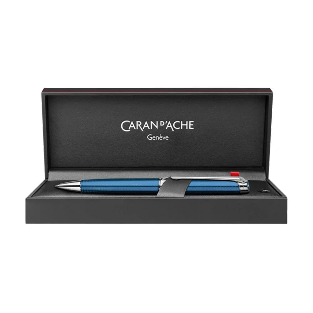 Caran d'Ache Léman Grand Bleu Ballpoint Pen - Laywine's