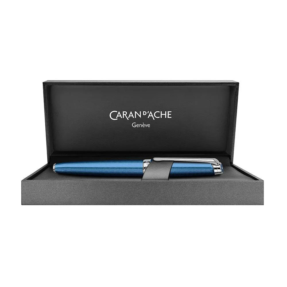 Caran d’Ache Léman Grand Bleu Fountain Pen - Laywine's