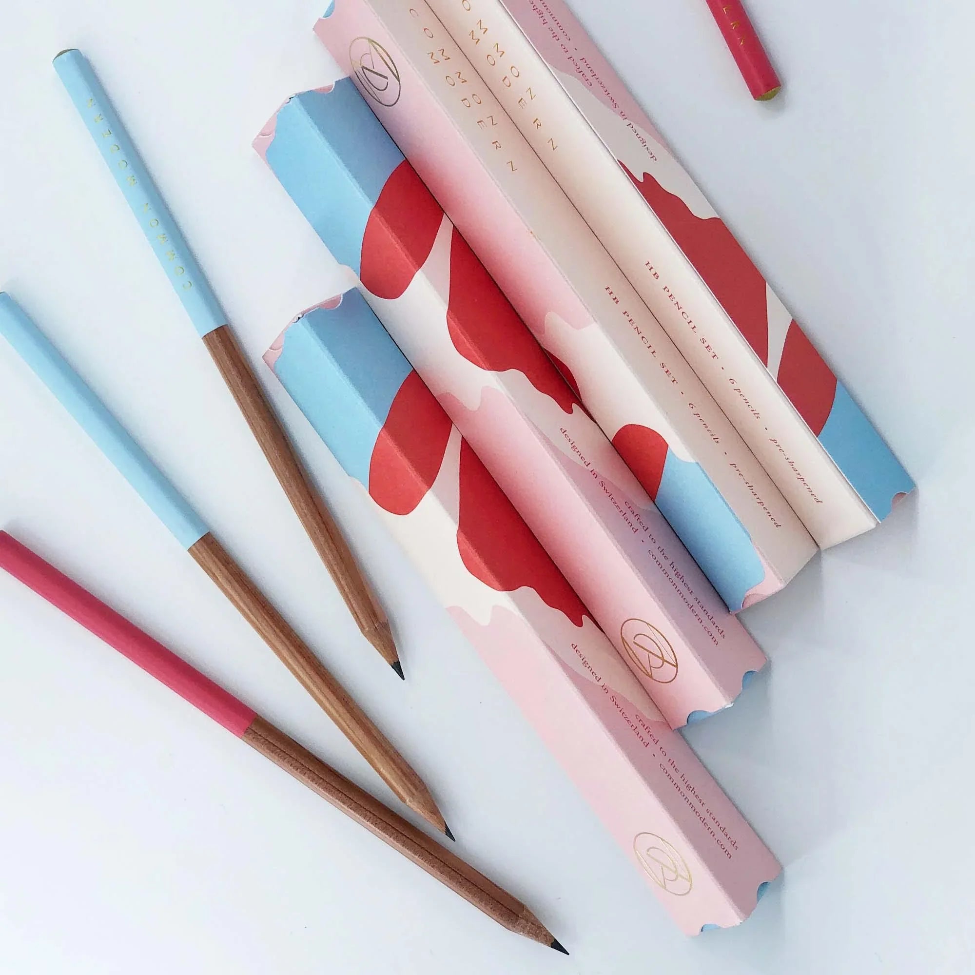 Common Modern La Moitié Box of 6 Pencils - Laywine's