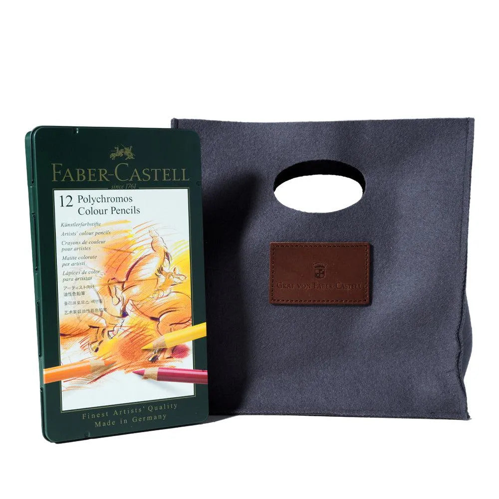 Graf von Faber-Castell Small Dark Brown Leather Desk Elephant - Laywine's