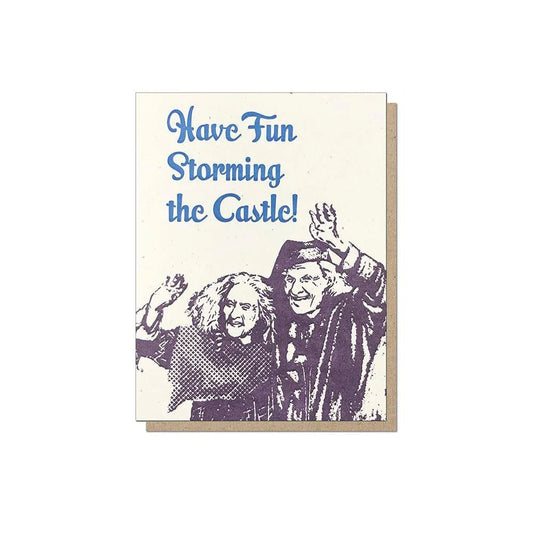 Guttersnipe Press Storming the Castle Card - Laywine's