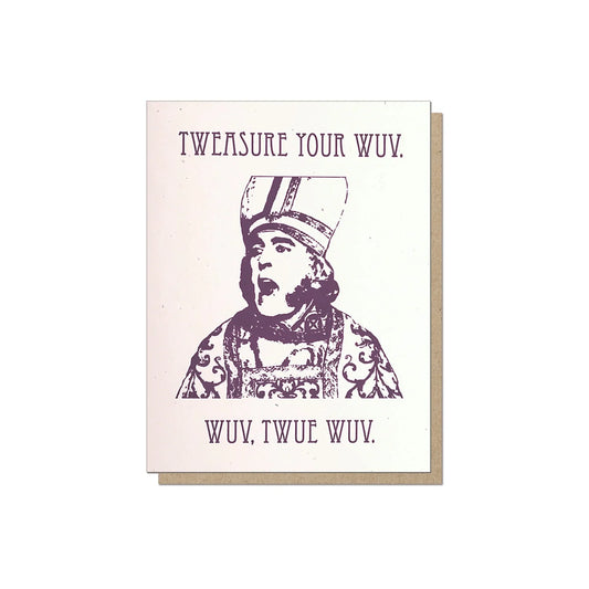 Guttersnipe Press Twue Wuv Card - Laywine's