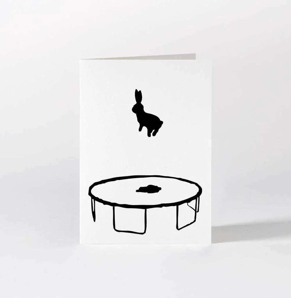 HAM Bouncing Rabbit Card - Laywine's