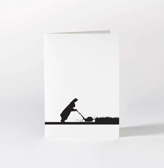 HAM Mowing Rabbit Card - Laywine's