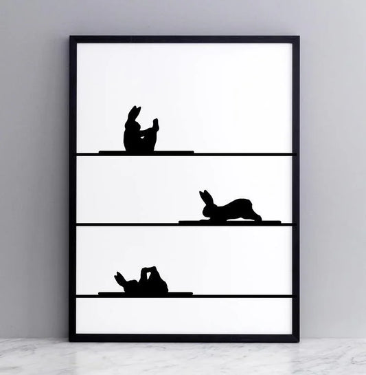 HAM Pilates Rabbit Print - Laywine's