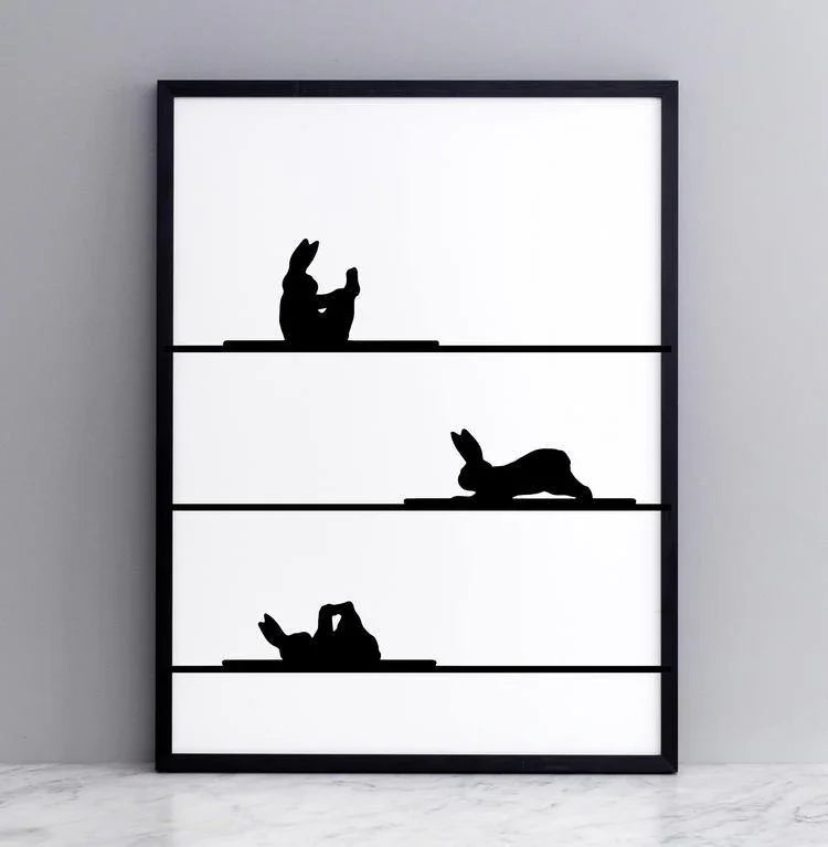 HAM Pilates Rabbit Print - Laywine's