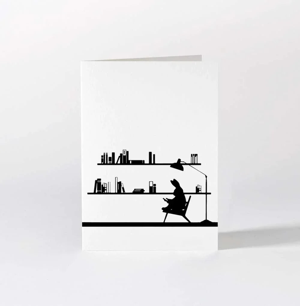 HAM Reading Rabbit Card - Laywine's
