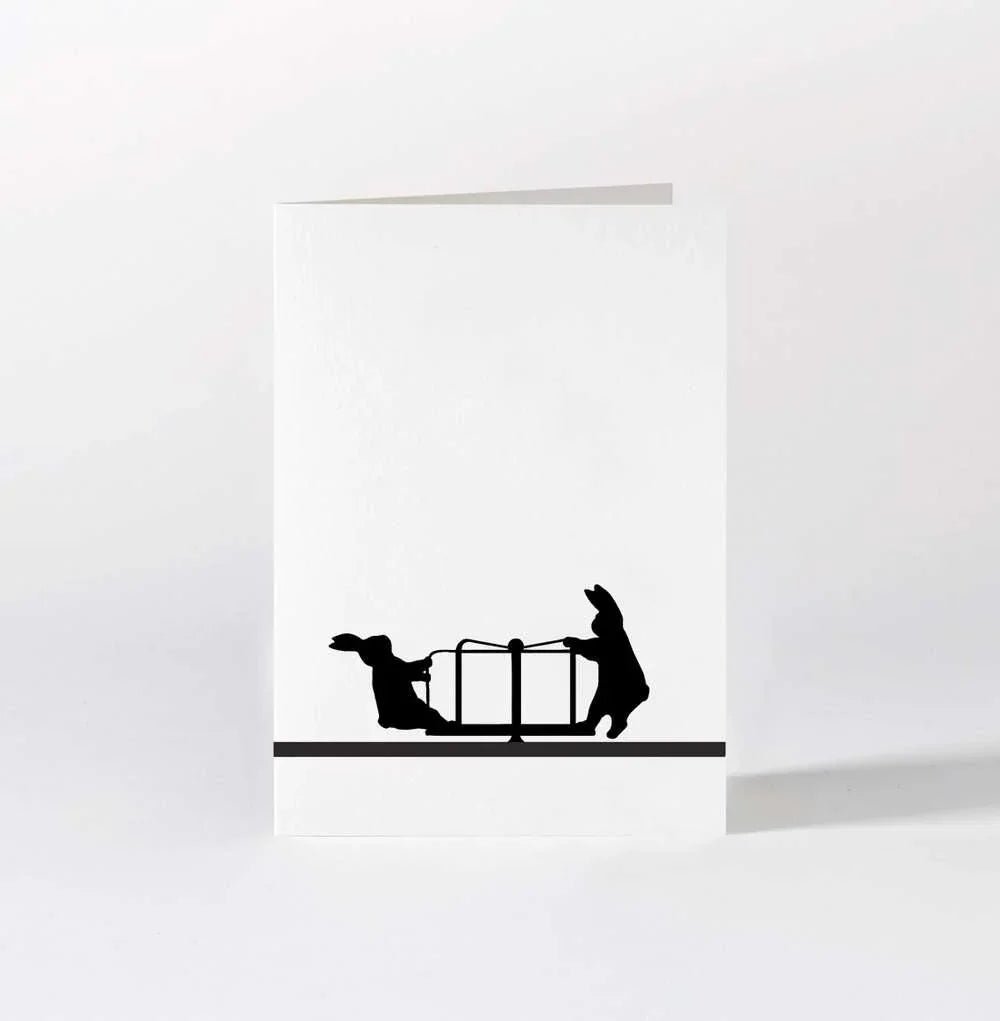 HAM Roundabout Rabbit Card - Laywine's