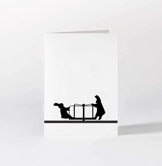 HAM Roundabout Rabbit Card - Laywine's