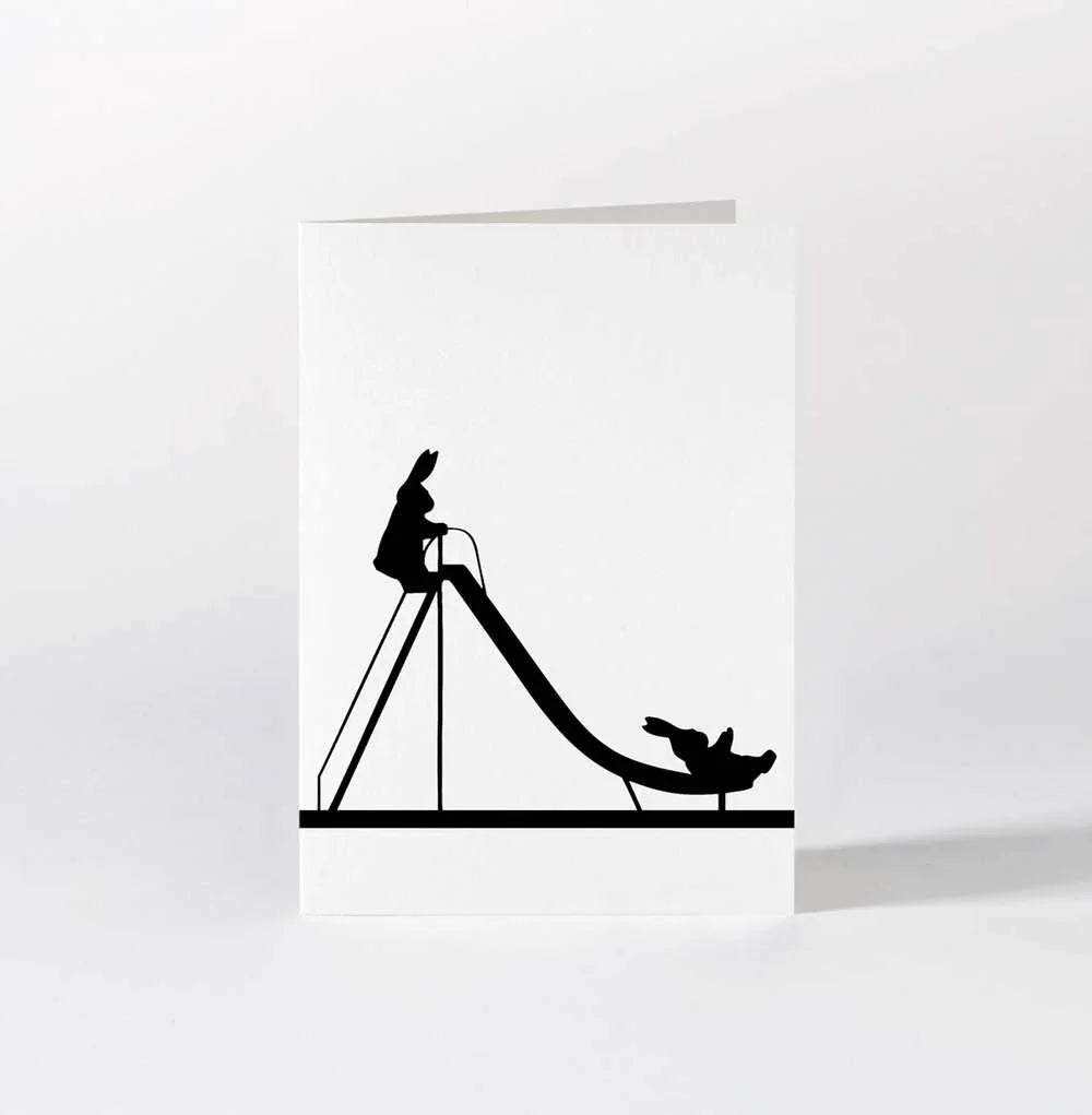 HAM Sliding Rabbit Card - Laywine's