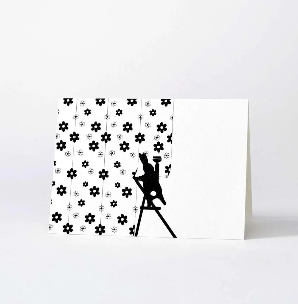 HAM Wallpapering Rabbit Card - Laywine's