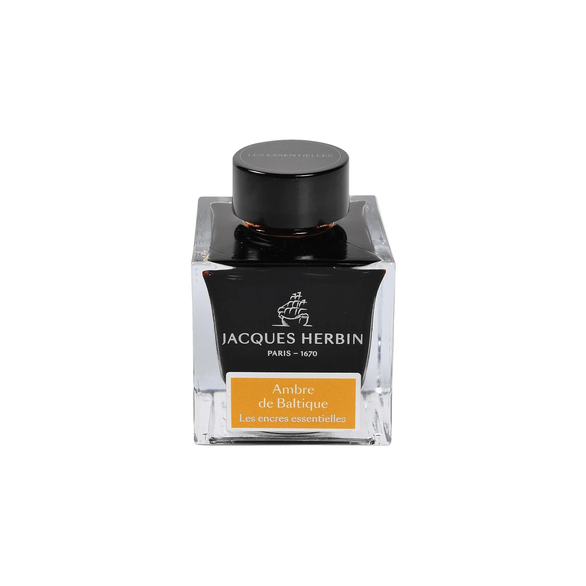 Jacques Herbin Ambre de Baltique Ink Bottle 50ml - Laywine's