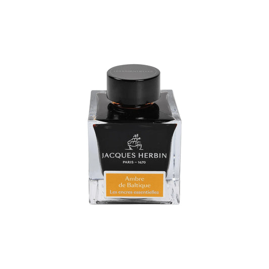Jacques Herbin Ambre de Baltique Ink Bottle 50ml - Laywine's
