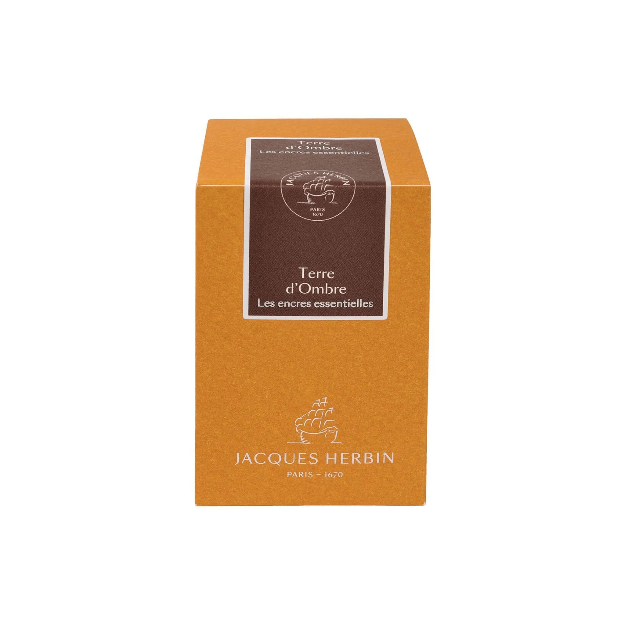 Jacques Herbin Terre d'Ombre Ink Bottle 50ml - Laywine's