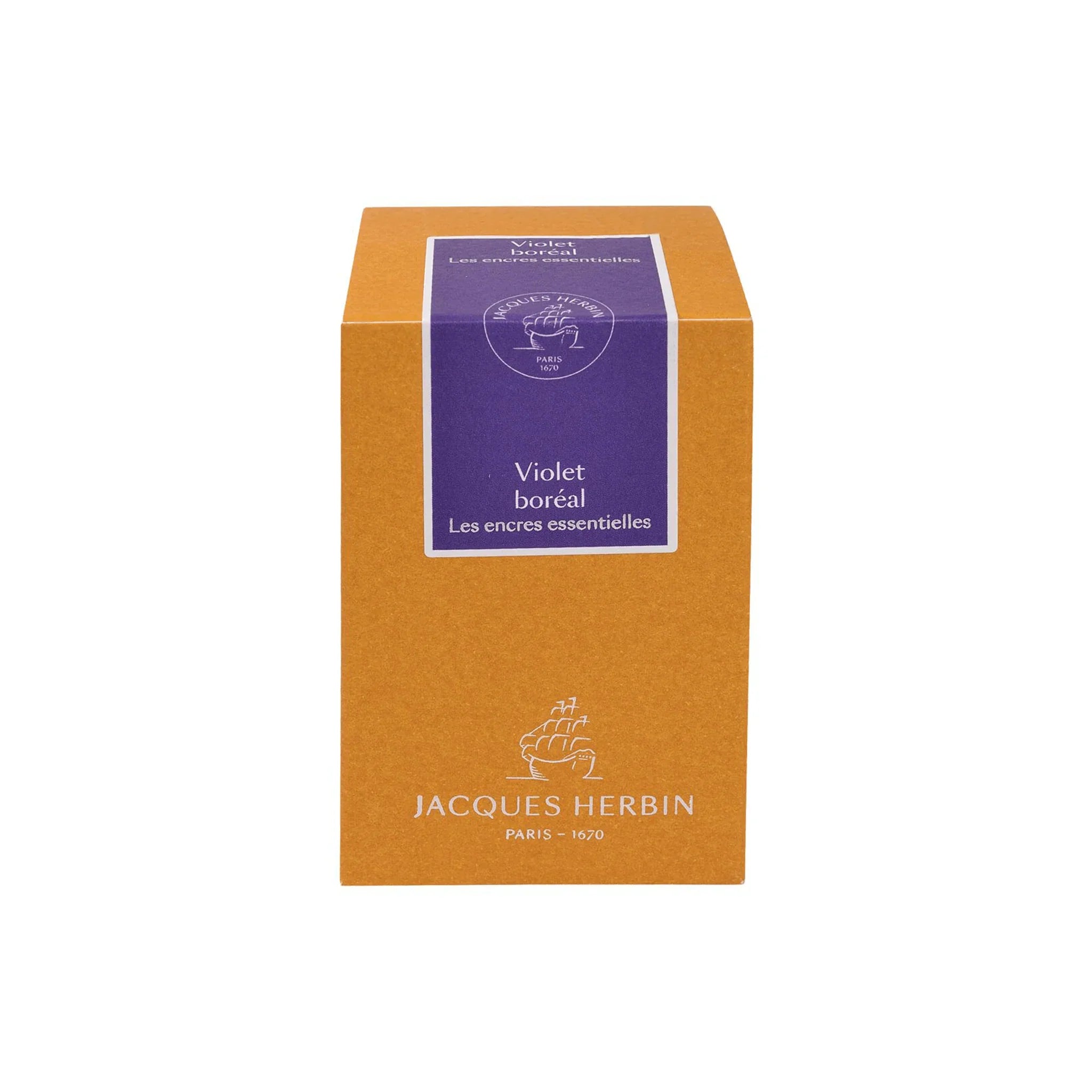 Jacques Herbin Violet Boréal Ink Bottle 50ml - Laywine's