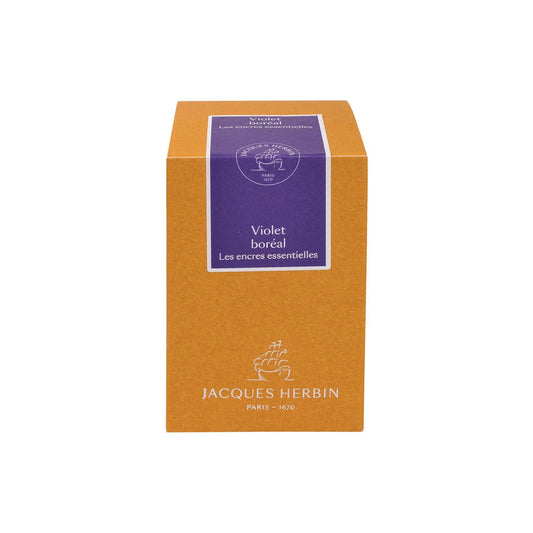 Jacques Herbin Violet Boréal Ink Bottle 50ml - Laywine's