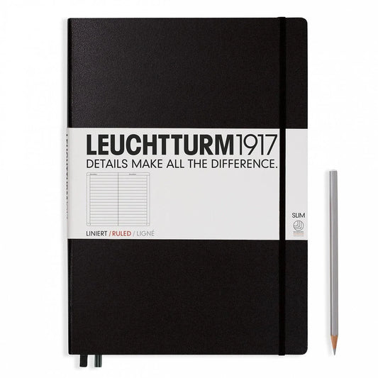 Leuchtturm1917 Master Slim Ruled Hardcover Notebook - Laywine's